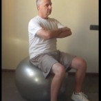 Pelvic Thrust on an Exercise Ball