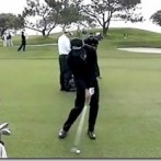Adam Scott Golf Swing Video &ndash; 2013, Face On View, 300fps Slow Motion, Iron
