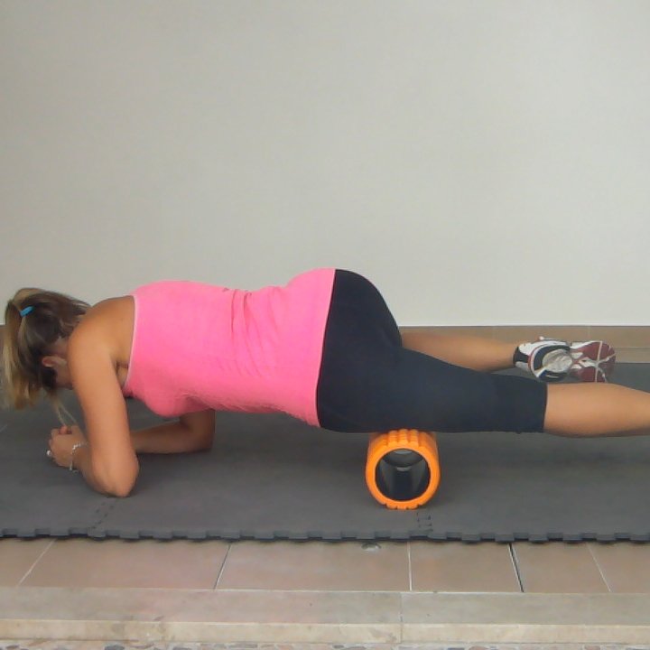 Foam Roller Lateral Quadriceps Exercise Golf Loopy Play Your Golf